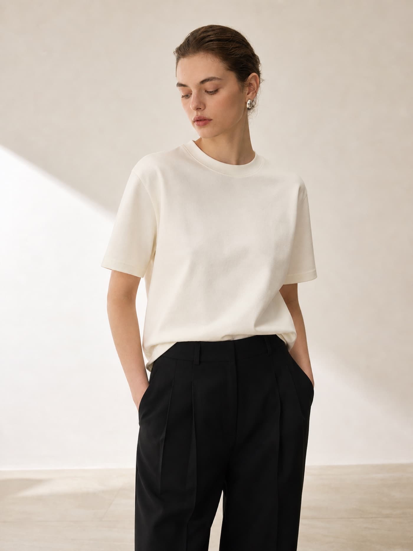 Core Tee Milk
